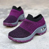Sneakers Fashion Breathable Mesh Casual Shoes Platform Sneakers Platform Woman Vulcanize Shoes Walking Zapatillas