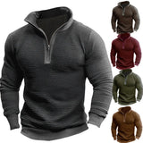 Fongt Version Of The 2025 Autumn Men's Coat Casual Jersey Wish Bump Color Zipper Shirt Multi-Color Multi-Code Cardigan