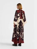 Fongt Women's Dress Middle East Dress Muslim National Windcoat