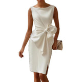 Fongt Shein Temu Bow Explosion Dress New