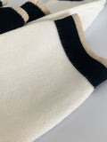 Fongt Illing High Quality Small Sweet Wind Women's Gold Button Cardigan Autumn Elegant Wind Sweater Coat Women's Sweater-Outfit