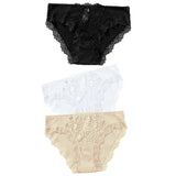 Exotic Apparel Sexy Panties Lace Briefs Women Low-Rise Solid Panty Underwear Sexy Women Lace Breathable Hip-lift
