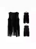 Fongt The Same Day, The New Tumaco Coat Lady Deer-Skinless Long Vest Open Shirt
