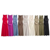 Fongt New Silk-Shythm-Suffless Dress 8372090