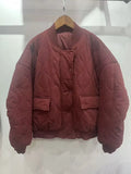 Fongt Clothes Loose Bomber Jacket Baseball Suit Casual Thin