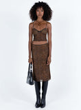Fashion Women's New Leopard-Print Vest Women's Top Dress