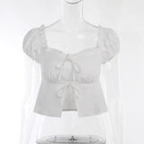 Fongt Summer New Women's Casual Pants Dark Sexy Body-In-Print Lace High-Waisted Flared