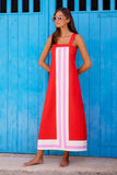 Fongt 2025 Summer Dress Seaside Resort Wind Slinging