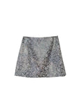 Fongt Price Does Not Return] Xixi Autumn Temperament High Waist Half-Body Skirt A Word Ass Short Skirt 85031