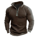 Fongt Version Of The 2025 Autumn Men's Coat Casual Jersey Wish Bump Color Zipper Shirt Multi-Color Multi-Code Cardigan