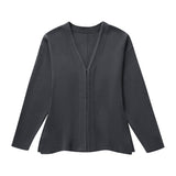 Fongt Women's INS Burst Women's Simple Loose Knitted Coat Mini-Skirt Set
