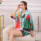 Silk Pyjamas Femme Satin