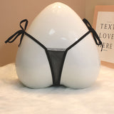 Fongt Eyelash Lace Thong Female Seduction Breathless Low-Rise Large-Size Shorts T-Pants