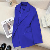 Fongt Blazer Women's 2025 New Spring And Autumn Explosion Small High-Level Feeling British Style Suit