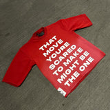 Fongt T-Shirt Five-Sleeved Loose Hip-Hop Top Tide Brand Series