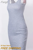 Women Base Dress Summer Bandage Slim Bodycon Party Sleeveless Backless Vest Mini Dress