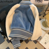 Color Winter Clothes Women Fashion Lamb Wool Coat 2022 Ropa Mujer Korean Thicked Loose Casual Warm Jackets Tops