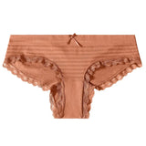 Cotton Panties For Woman Sexy Lace Bow Briefs Women's Underpants Female Lingerie Big Size Ladies