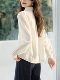 Fongt Temperament With Light And Thin Long-Sleeved Casual Shirts In The Spring Of 2025 New Basic Classic Commuter Shirts To Reduce The Age And Thin