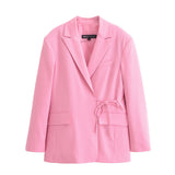 Fongt Homemade New Women's Clothing With Easy-Rette Clip Long Sleeve Suit Coat 5247739