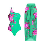 Fongt New Swimwear 2-Piece Set Vacation Bikini Beach Sexy Bikini One-Piece Conservative Swimsuit