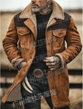 Fongt Autumn And Winter Men's Coat Velvet Jacket More Pocket Coat More Color?
