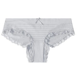 Cotton Panties For Woman Sexy Lace Bow Briefs Women's Underpants Female Lingerie Big Size Ladies