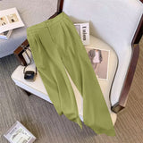 Fongt Suit Suit Pants Women Straight Loose 2025 New Spring And Autumn Leisure Wide Legs Commute Black Pants