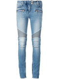 STREET Newest 2023 Fashion Designer Pants Women Elastic Denim Classic Motorcycle Biker