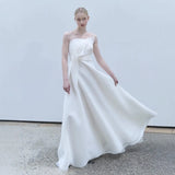 Fongt Temperament Sling Dress 2025 Winter New Simple Nest Slimming Daily Small Dress