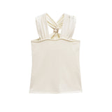 Fongt Spring New Hanging Neck Top Sexy Bare Waistcoat Women's 4938116