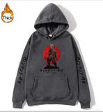 Fongt Mantra Tactical Curse Five Enlightenmented High Street Boys Printed Winter Hoodies