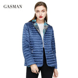Solid cotton Slim short jackets for Women winter jacket zipper parka Hooded down jacket Female autumn casual puffer