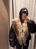 Fongt Fashion New Autumn And Winter Retro Thick Thick Collar Short Cotton Coat Woman