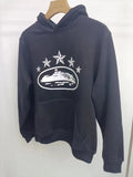 Five-Star Ship Printing Loose Hooded Hoodie Street Sports And Leisure Suit Trend-Outfit