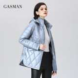 2022 NEW Spring Autumn Jackets Short fashion zipper Women coat Lightweight warm Women's jacket Hooded outwear