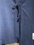 Women Long-Sleeved Cardigan Sweater 2023 Winter Fashion Ladies Casual Comfortable Navy Blue Sweater For Women's Outwears-Outfit