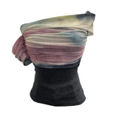 Fongt Shooting Can Wear Two-Wear Art Dizzy Net Yarn Spliced A Word Shoulder T-Shirt To Repair The Chest Short Babes Top 1131