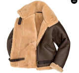 Fongt New Fur Integrated Men's Coat With Thick Hair Imitation Leather Jacket Burst