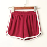 Fongt Shorts Women Summer 2024 Casual Wear Three-Point Pants Korean Version Of Fashion Yoga Beach Pants Candy Color Hot