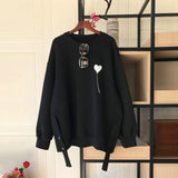 Oversized Pullover Ropa Mujer Korean Hoodies Women Loose Print Sweatshirts Y2k Clothes Long Sleeve Hoodie Fashion