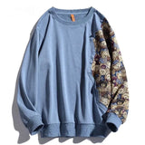 S-3XL Couple Harajuku Hoodies Spring Fall Women Patchwork Fashion Bear Sweatshirts Female Long Sleeve Pullover
