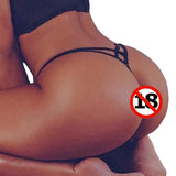 Sex Underwear Large Beach Bikini Underwear Stretch Cloth T-Pants With Panties