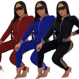Fongt Women's Clothing 2025 New Fashion Casual Print Splicing Two Sets