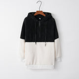 Fongt And Winter 2025 Tie-Up Hooded Hooded Tweed Jacket