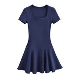 Fongt Girls Pure Style Dress Women's Summer 2025 New Small Shens Skinny A-Word Dress