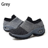 Women Sneakers Running Shoes Sports Shoes Breathable Mesh Comfortable Platform Shoes Air Cushion Sneaker