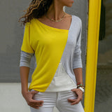 Plus Size Fashions T-shirt 2020 Spring Women Clothes Casual Loose Streetwear Long Sleeve Top Tee Shirt