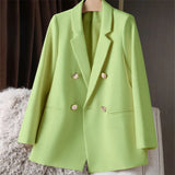 Fongt And Autumn Small Suit Jacket Women 2025 New Korean Version Of The Relaxed Leisure Net Red Suit Women's Top