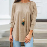 Casual Cotton O Neck